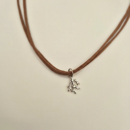 Choker Lunatica - Corallo