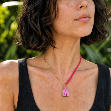 Collana Bipolare - Casa Rosa
