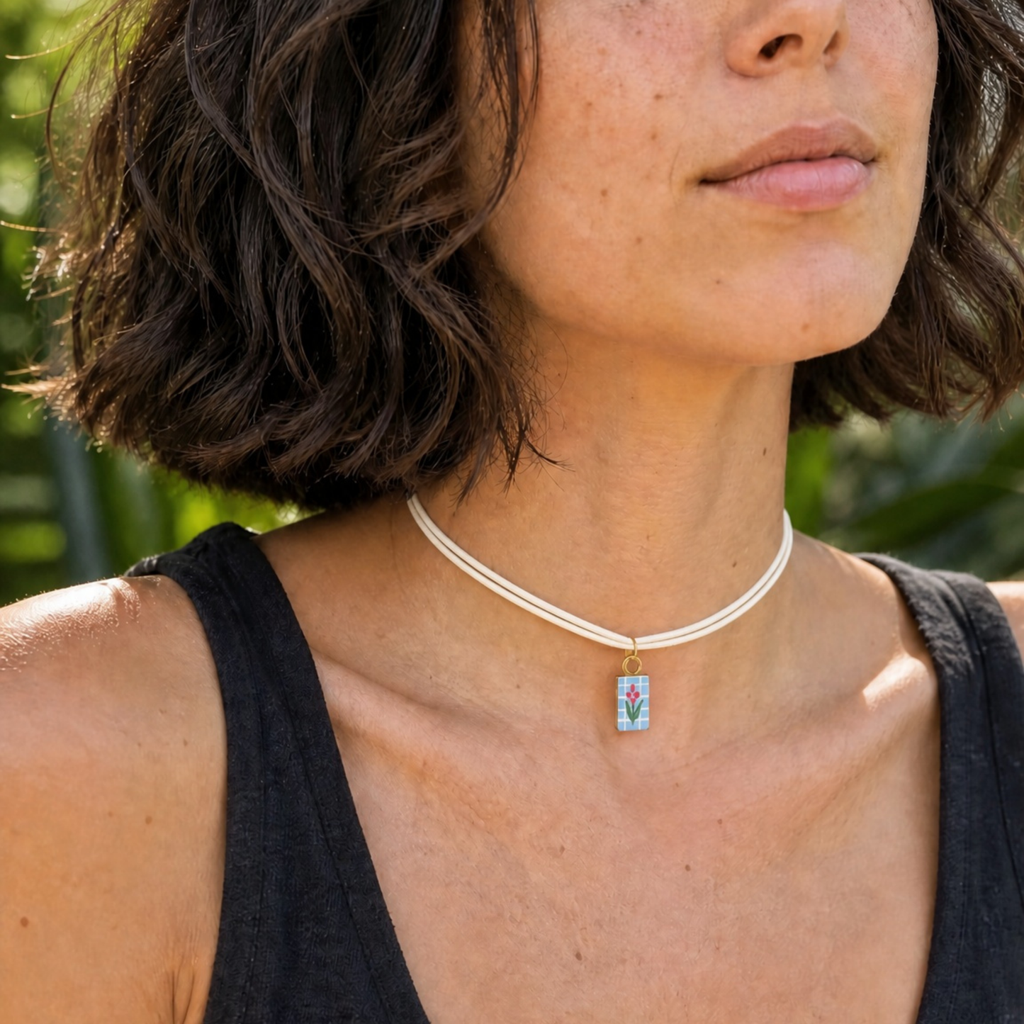 Choker Lunatica - Fiori