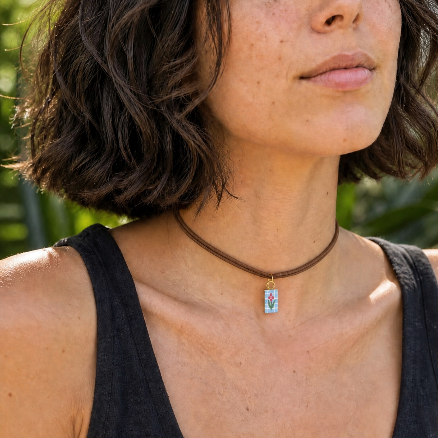 Choker Lunatica - Fiori