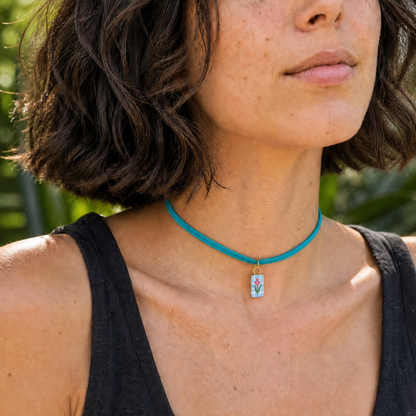 Choker Lunatica - Fiori