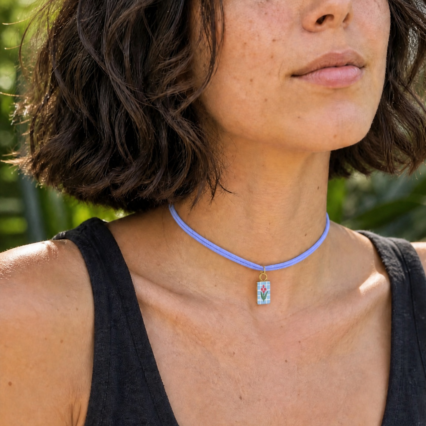 Choker Lunatica - Fiori