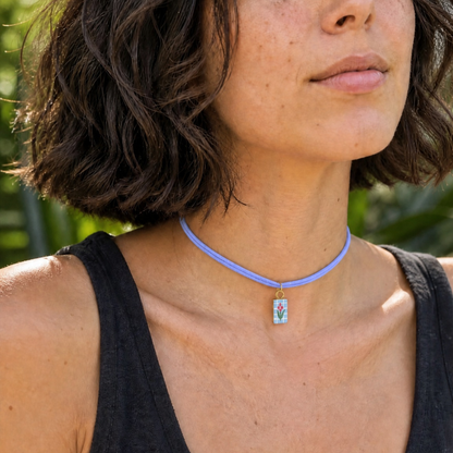 Choker Lunatica - Fiori