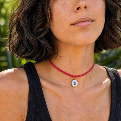 Choker Lunatica - Fiori