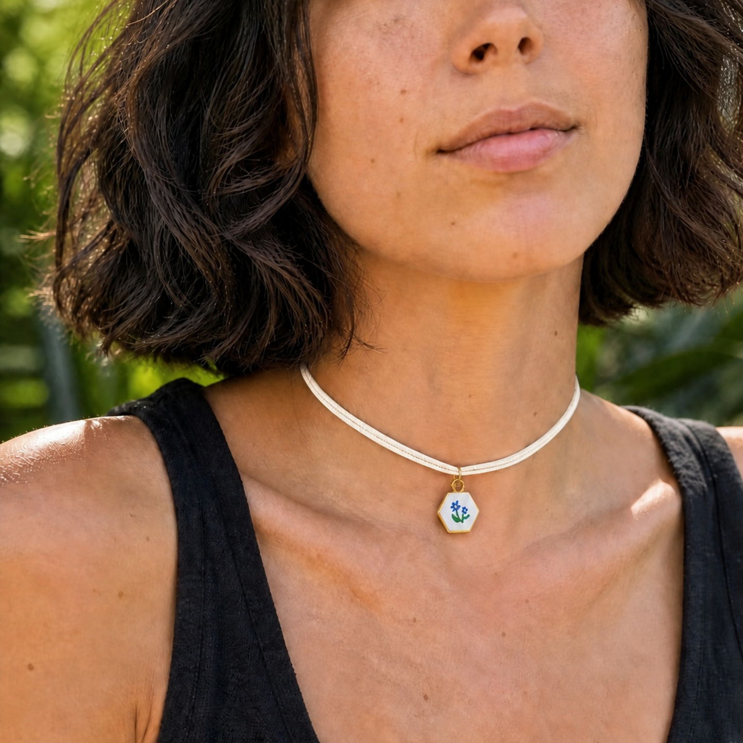 Choker Lunatica - Fiori