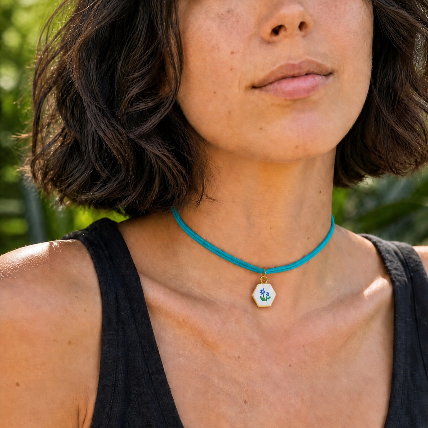 Choker Lunatica - Fiori