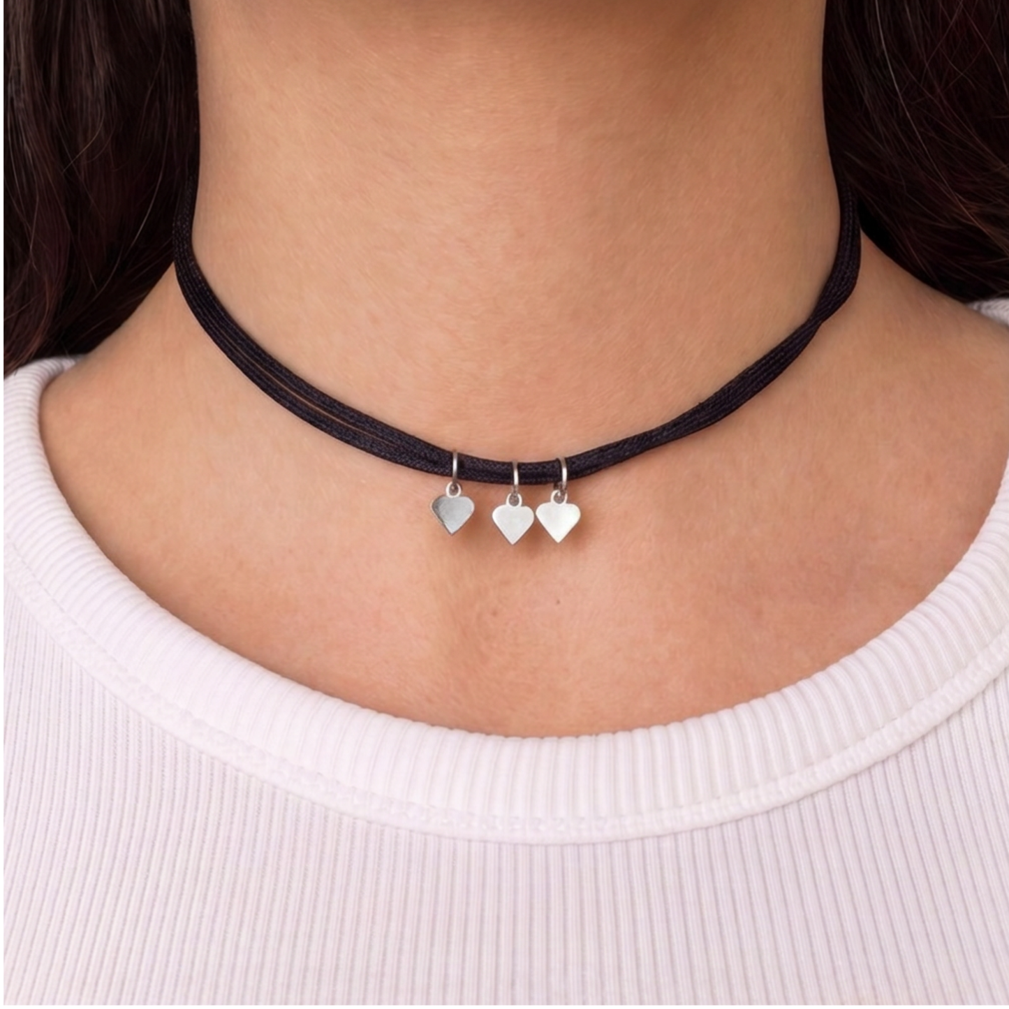Choker Lunatica - Cuoricini