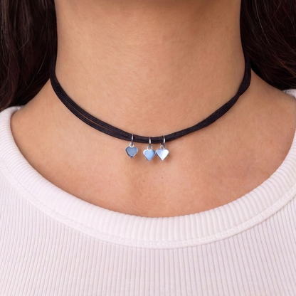 Choker Lunatica - Cuoricini
