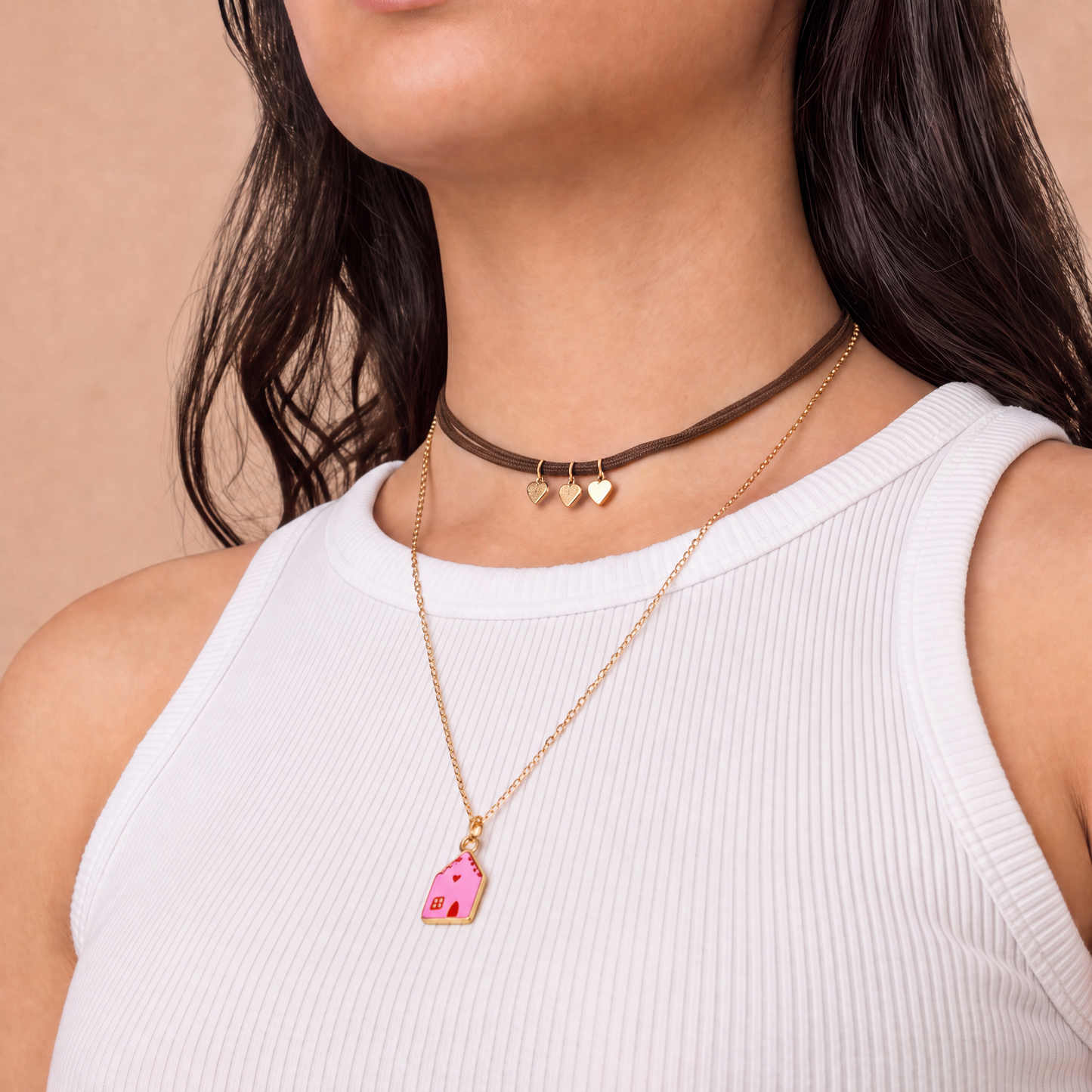 Choker Lunatica - Cuoricini