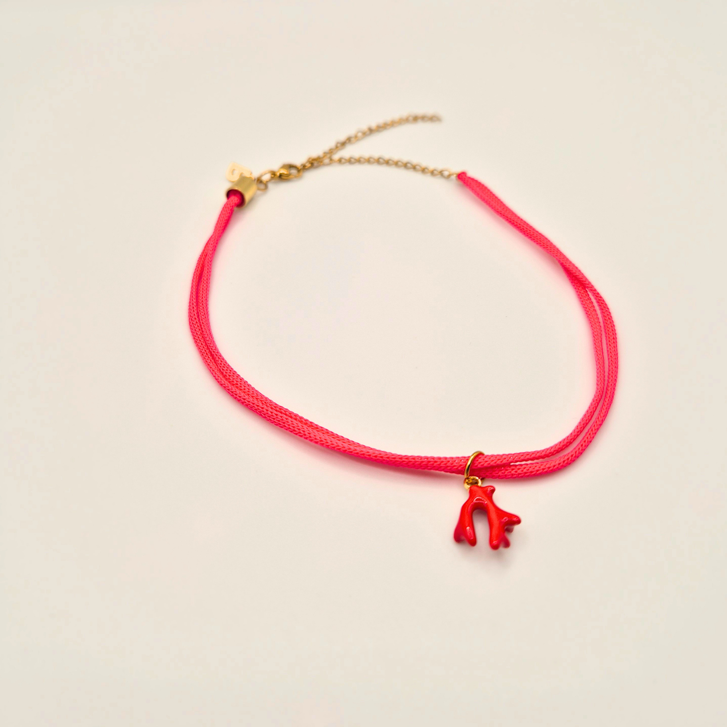 Choker Lunatica - Corallo