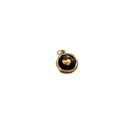 Charm Cuore Smaltato