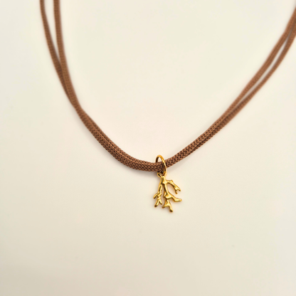 Choker Lunatica - Corallo