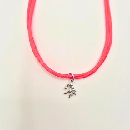 Choker Lunatica - Corallo